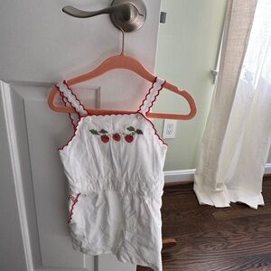Polo by Ralph Lauren White and Red Kids One Piece